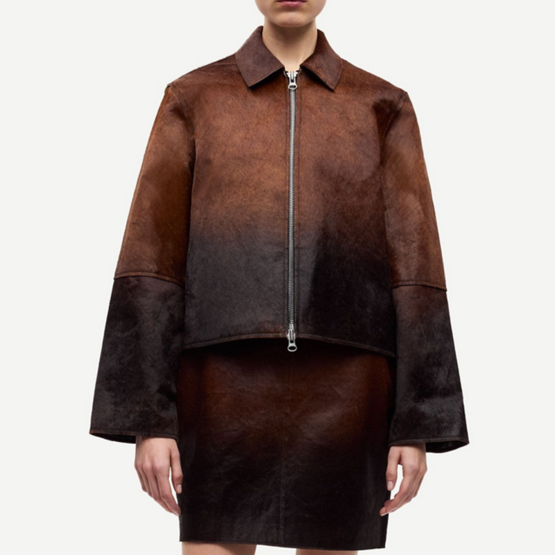 SAMSOE SAMSOE Lylo Leather Jacket