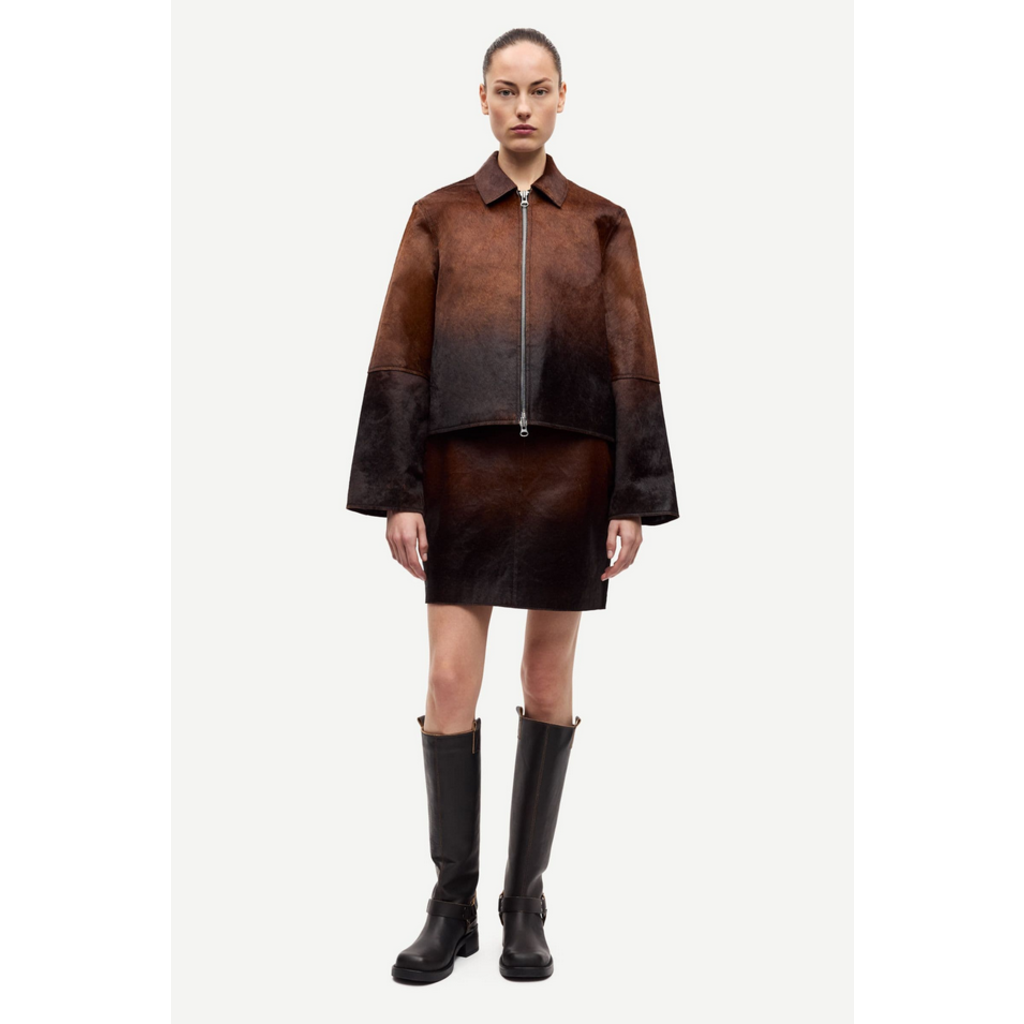 SAMSOE SAMSOE Lil Leather Skirt