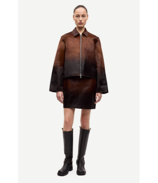 SAMSOE SAMSOE Lil Leather Skirt