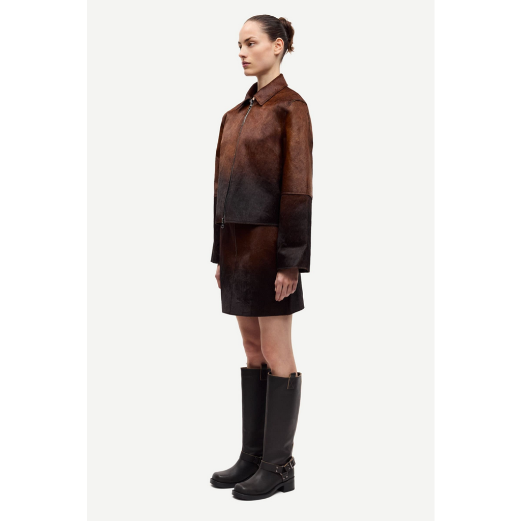 SAMSOE SAMSOE Lil Leather Skirt