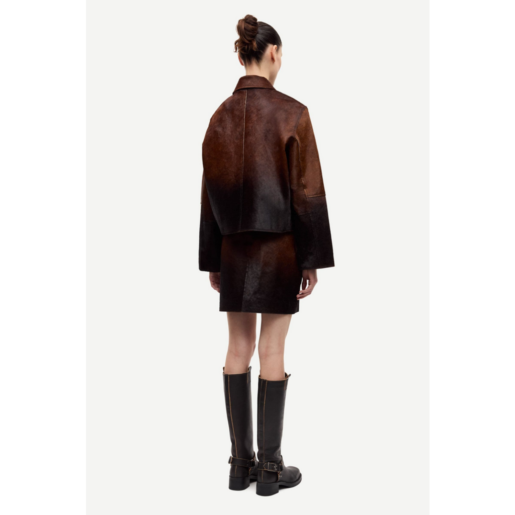 SAMSOE SAMSOE Lil Leather Skirt