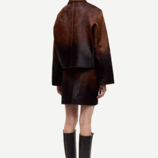 SAMSOE SAMSOE Lil Leather Skirt