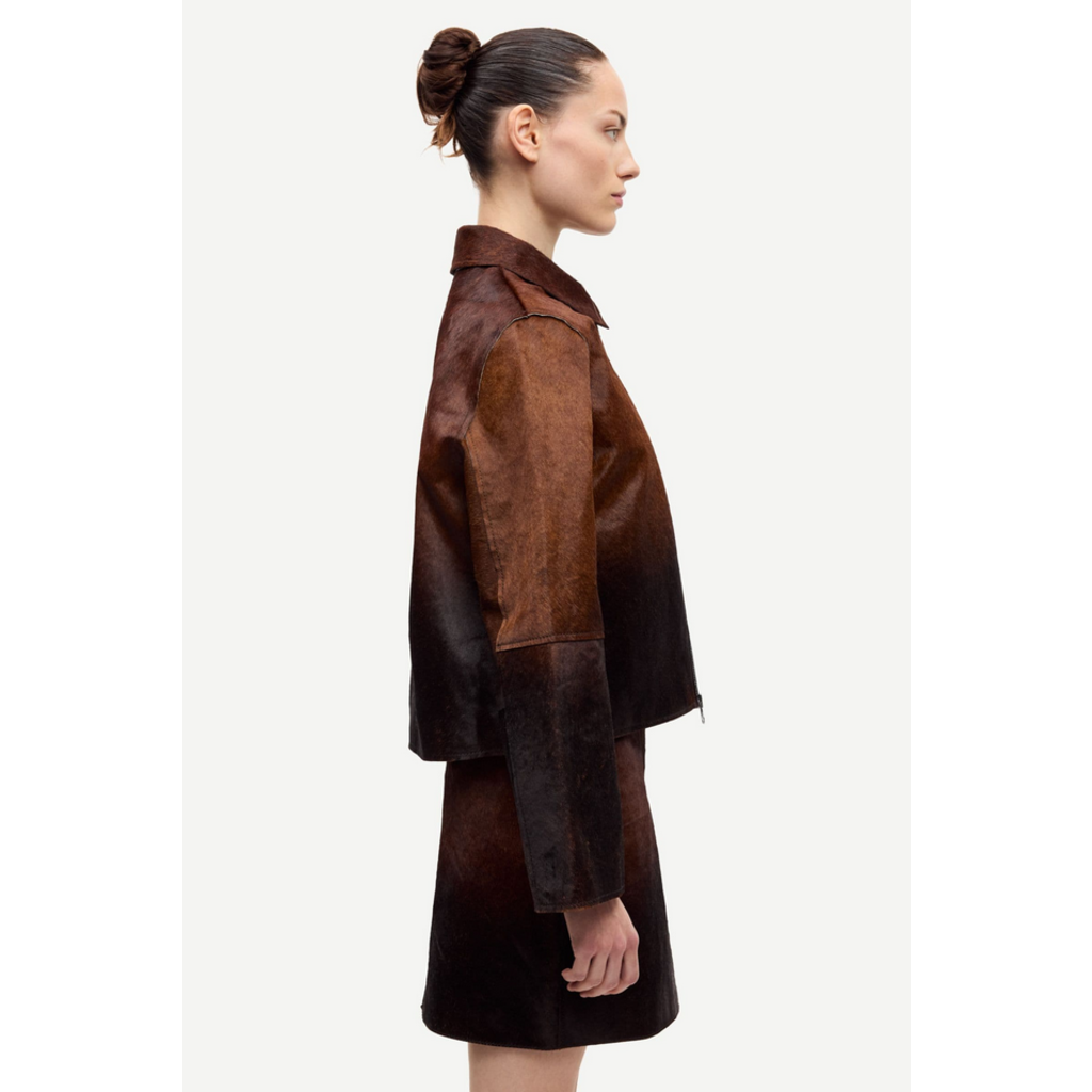 SAMSOE SAMSOE Lil Leather Skirt