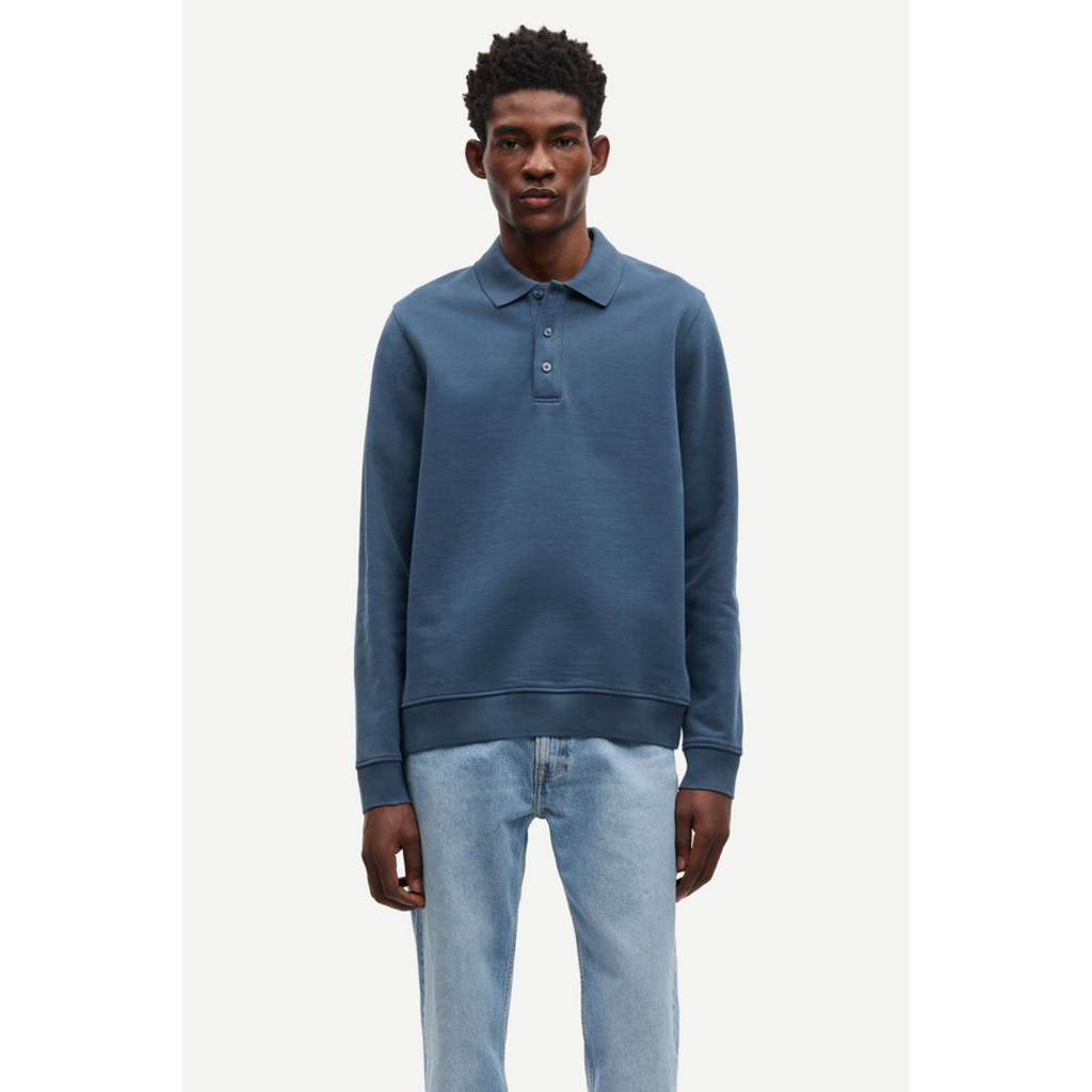 Samsoe Samsoe SAMSOE SAMSOE Danny Polo Sweatshirt