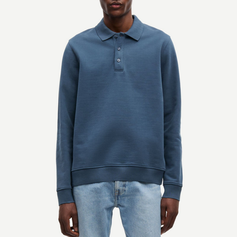 Samsoe Samsoe SAMSOE SAMSOE Danny Polo Sweatshirt