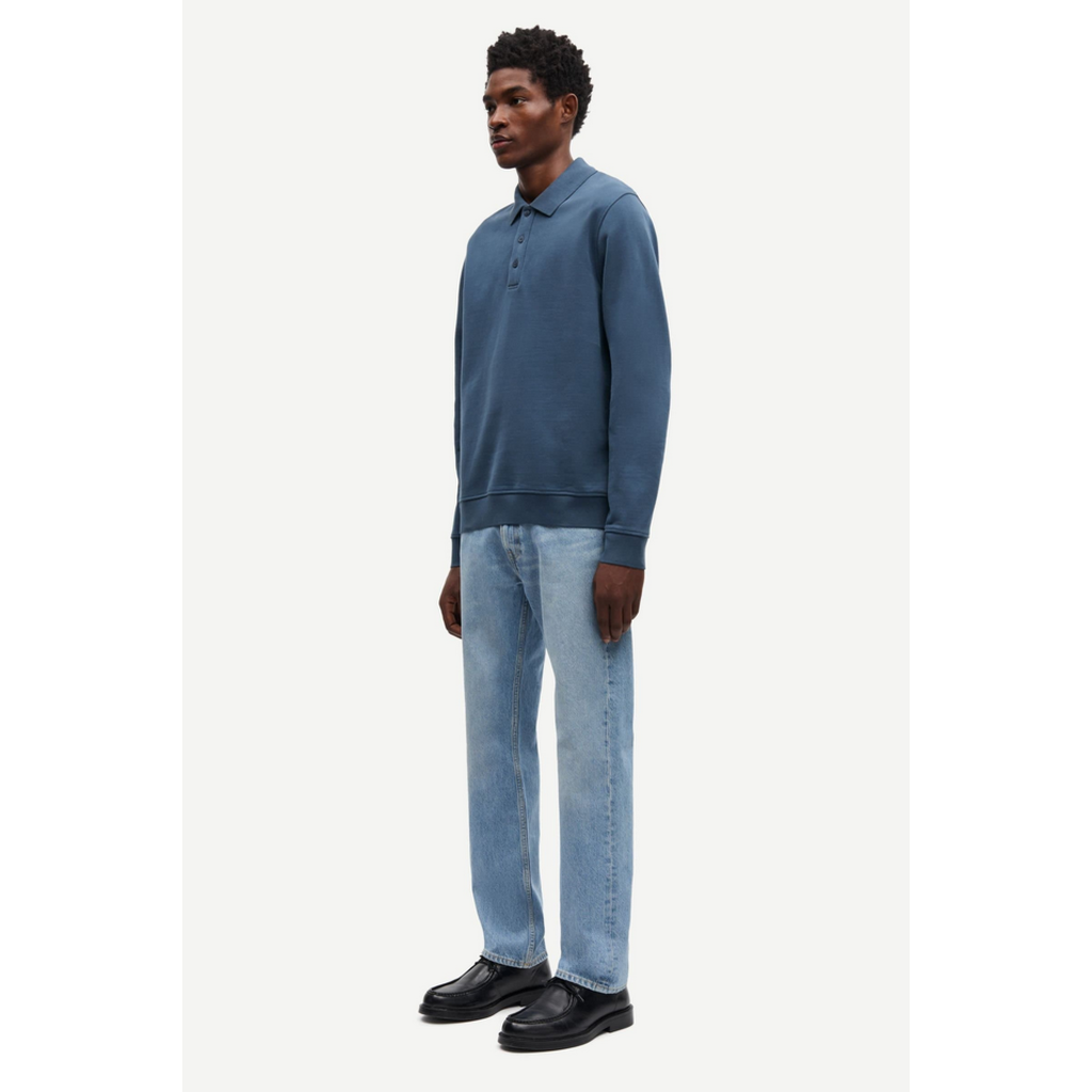 Samsoe Samsoe SAMSOE SAMSOE Danny Polo Sweatshirt