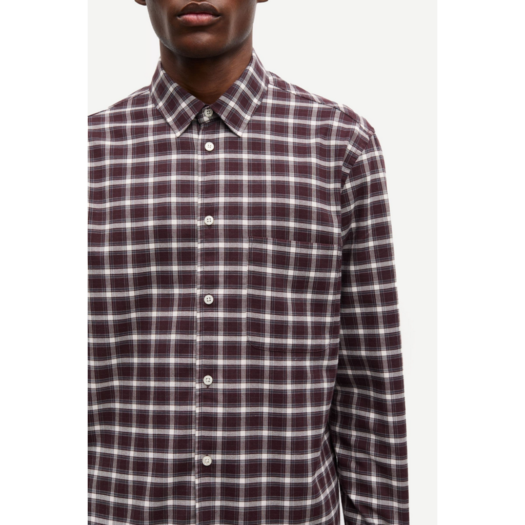 Samsoe Samsoe SAMSOE SAMSOE Liam Check LS Shirt