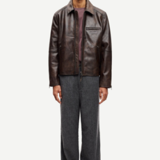 Samsoe Samsoe SAMSOE SAMSOE Cliff Leather Jacket