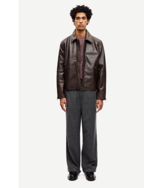 Samsoe Samsoe SAMSOE SAMSOE Cliff Leather Jacket