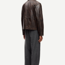 Samsoe Samsoe SAMSOE SAMSOE Cliff Leather Jacket