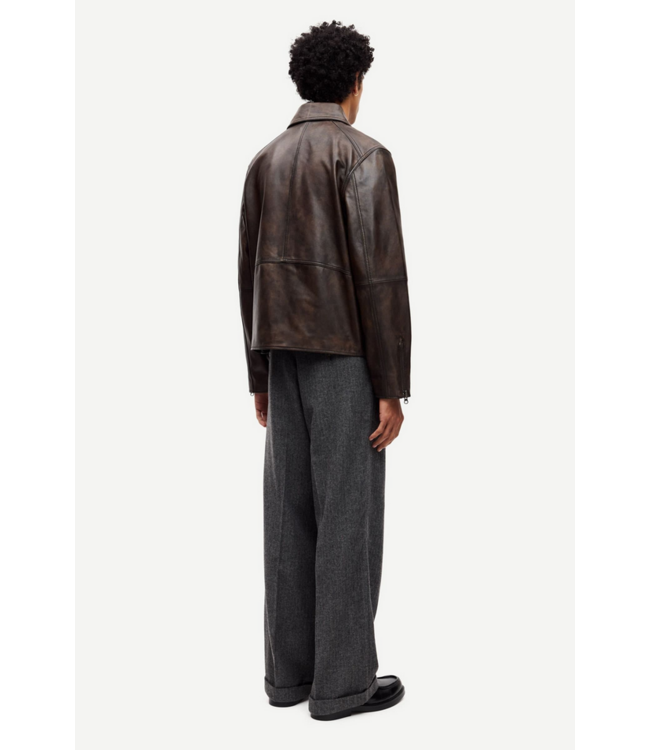 Samsoe Samsoe SAMSOE SAMSOE Cliff Leather Jacket