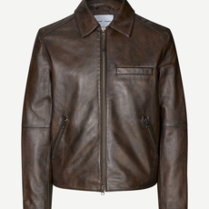 Samsoe Samsoe SAMSOE SAMSOE Cliff Leather Jacket