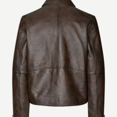Samsoe Samsoe SAMSOE SAMSOE Cliff Leather Jacket