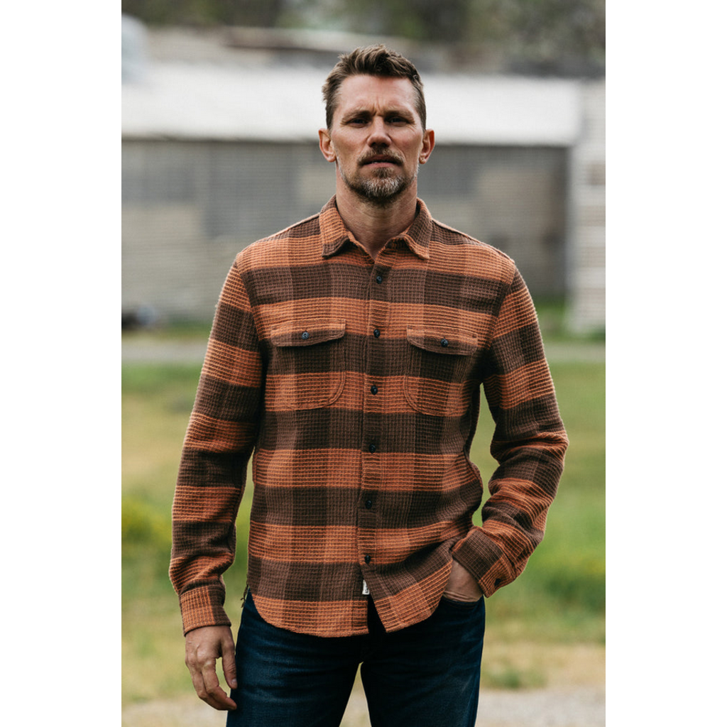Kato KATO Brace Waffle Plaid LS