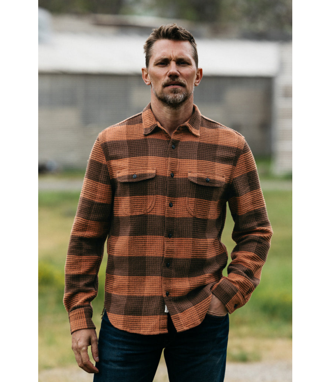 Kato KATO Brace Waffle Plaid LS