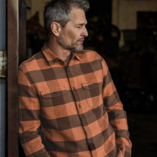Kato KATO Brace Waffle Plaid LS