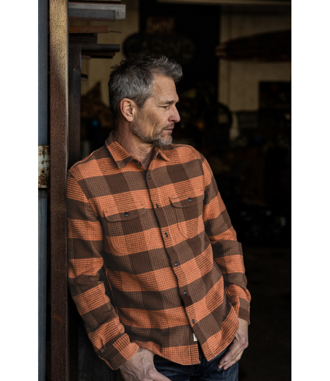 Kato KATO Brace Waffle Plaid LS