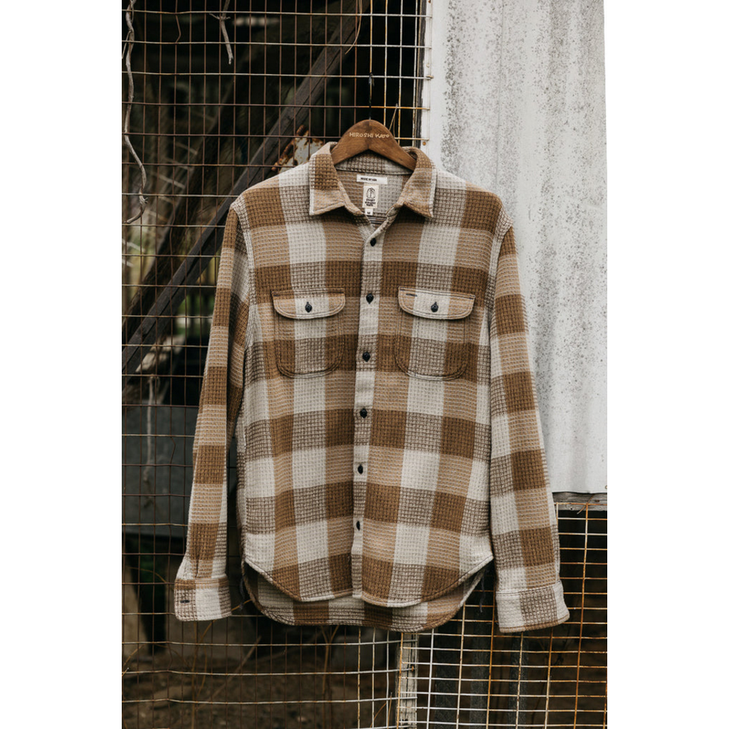 Kato KATO Brace Waffle Plaid LS