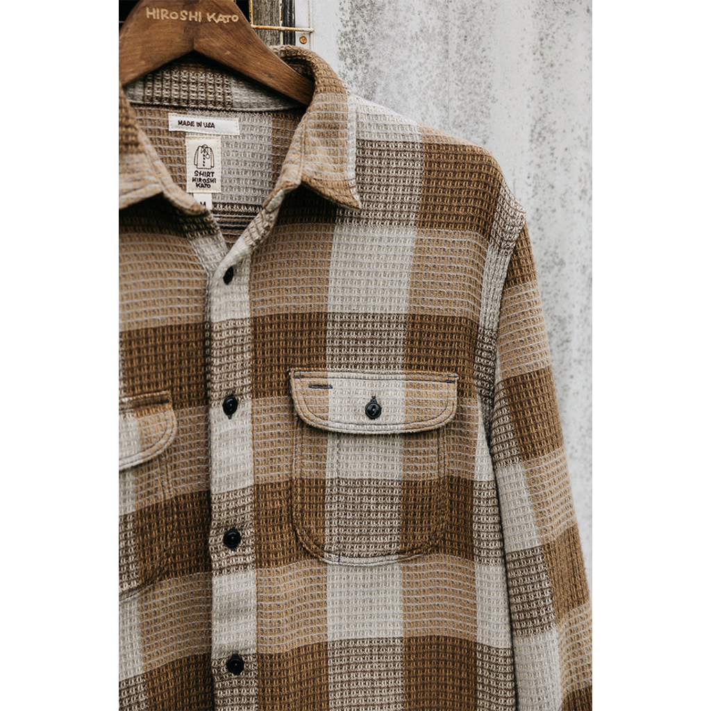 Kato KATO Brace Waffle Plaid LS
