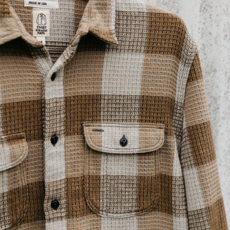 Kato KATO Brace Waffle Plaid LS