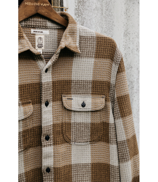 Kato KATO Brace Waffle Plaid LS