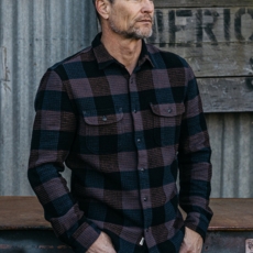 Kato KATO Brace Waffle Plaid LS