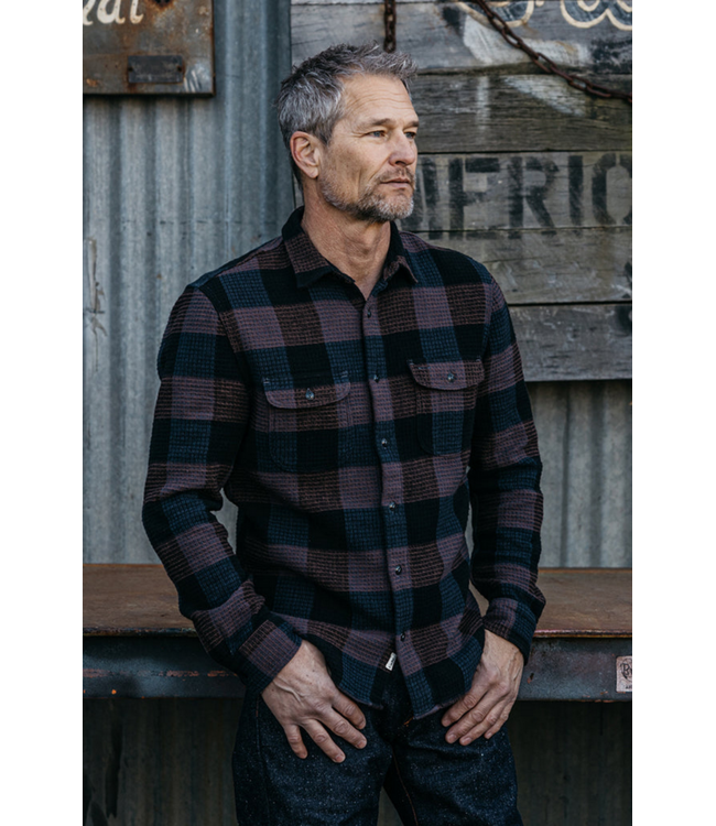 Kato KATO Brace Waffle Plaid LS