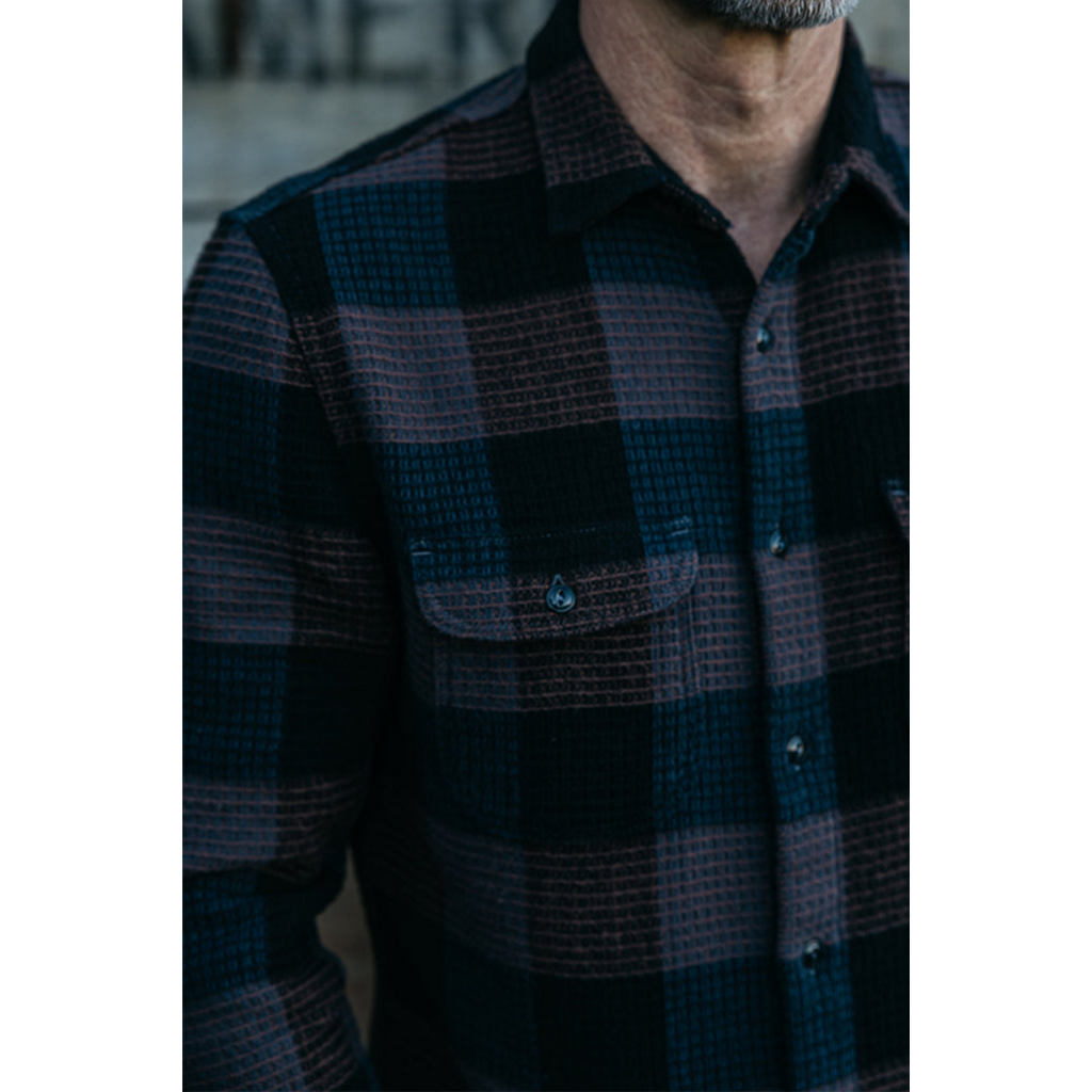 Kato KATO Brace Waffle Plaid LS