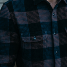 Kato KATO Brace Waffle Plaid LS