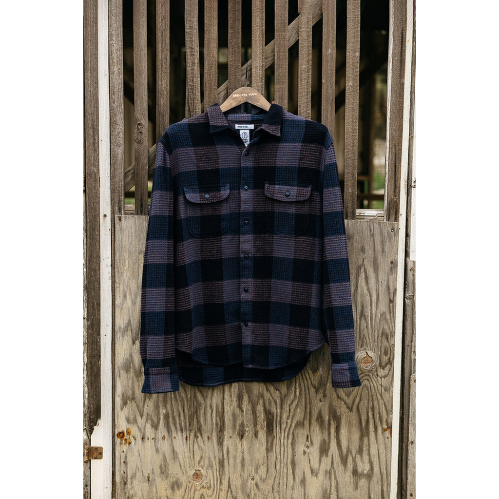 Kato KATO Brace Waffle Plaid LS