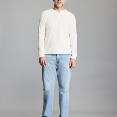 Billy Reid Billy Reid Slub Tuck Henley