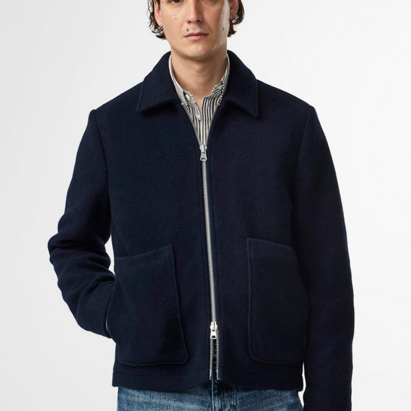 No Nationality NNO7 Gael Wool Jacket