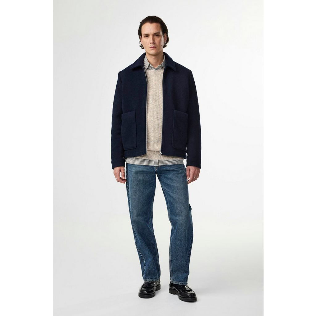 No Nationality NNO7 Gael Wool Jacket