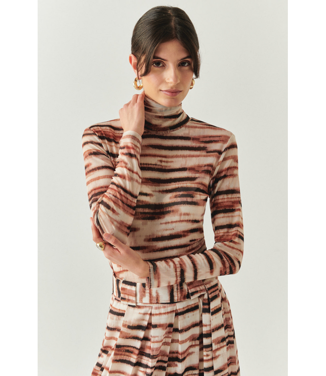 Ladies EXQUISE EXQUISE Cheyenne Mesh Top