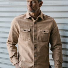 Kato KATO  Brace Vintage Sateen Shirt