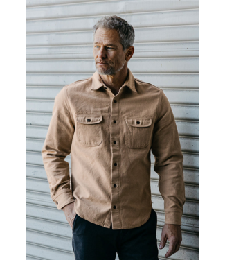 Kato KATO  Brace Vintage Sateen Shirt