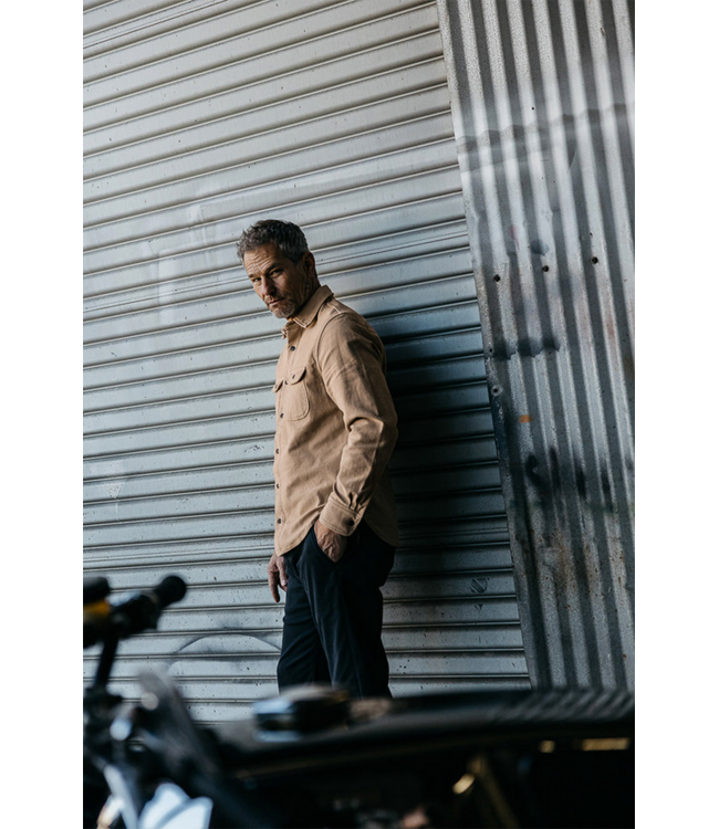 Kato KATO  Brace Vintage Sateen Shirt