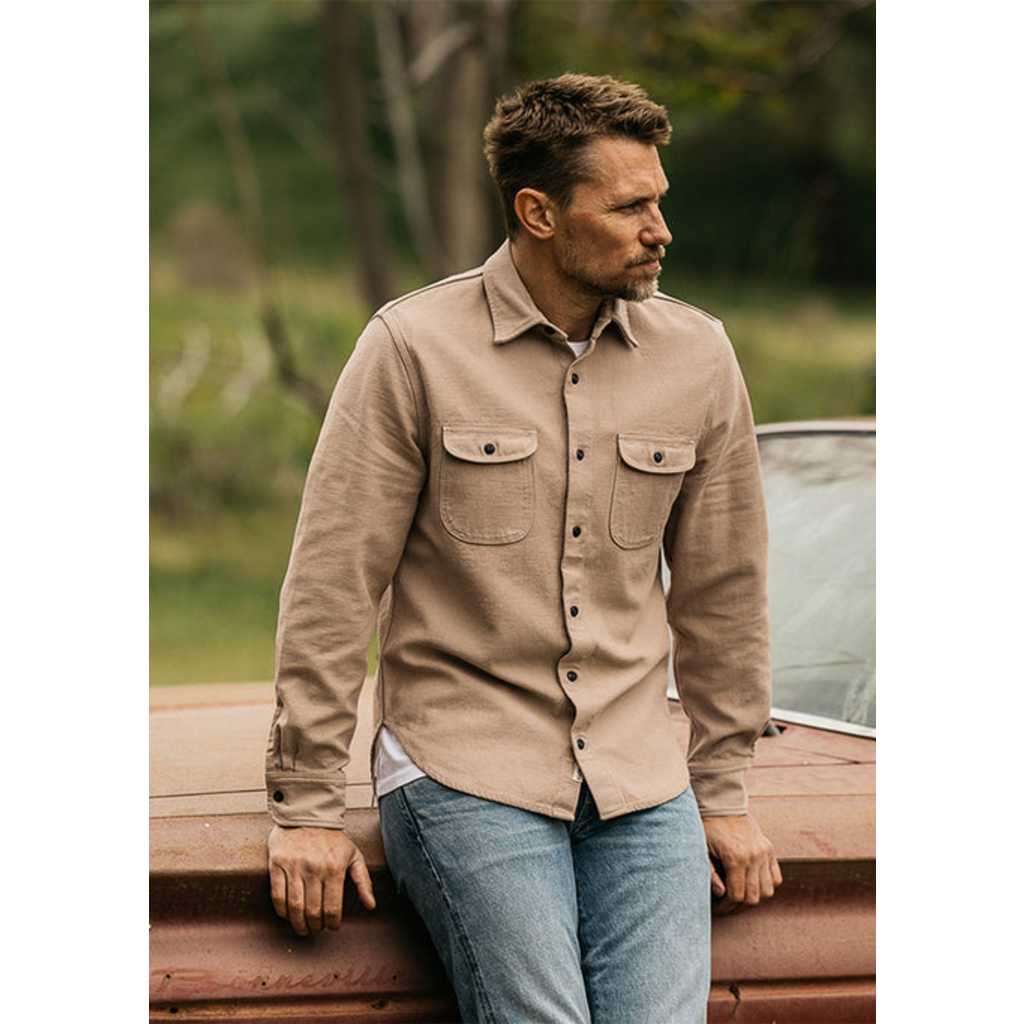 Kato KATO  Brace Vintage Sateen Shirt