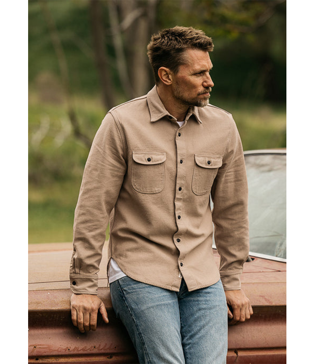 Kato KATO  Brace Vintage Sateen Shirt