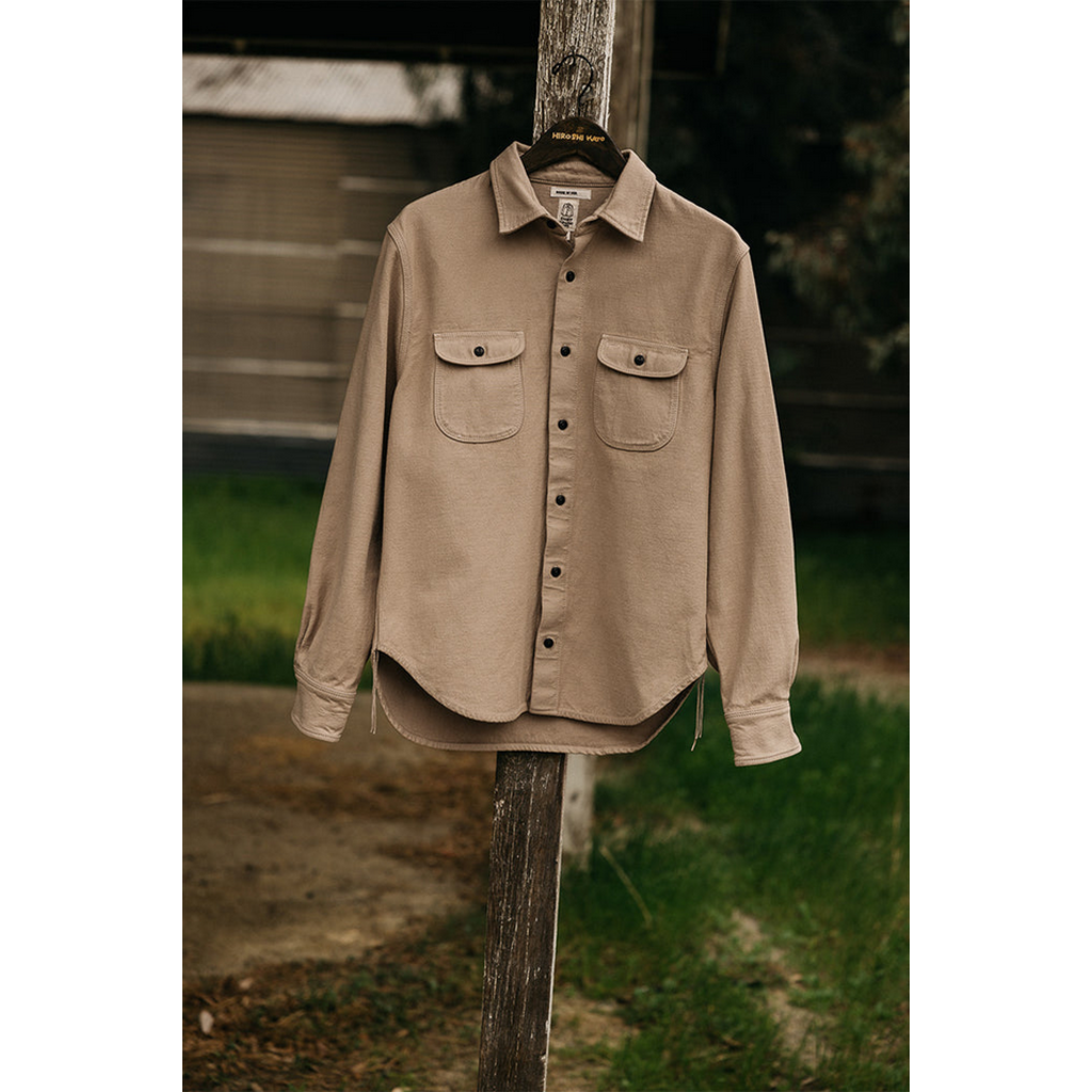 Kato KATO  Brace Vintage Sateen Shirt