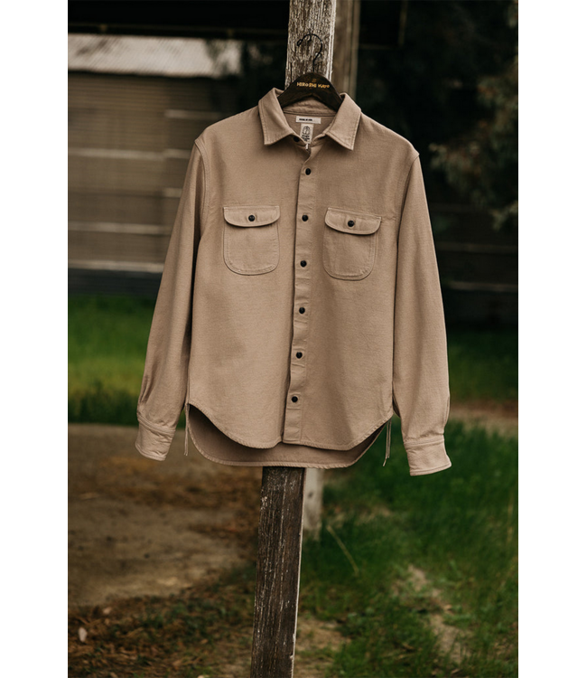 Kato KATO  Brace Vintage Sateen Shirt