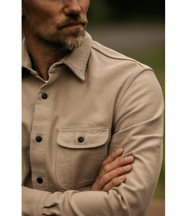 Kato KATO  Brace Vintage Sateen Shirt