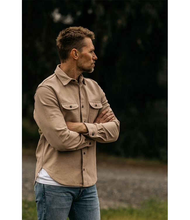 Kato KATO  Brace Vintage Sateen Shirt