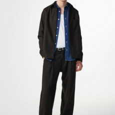 No Nationality NNO7 Freddy Wool Hybrid Overshirt No Nationality NNO7 Freddy Wool Hybrid Overshirt