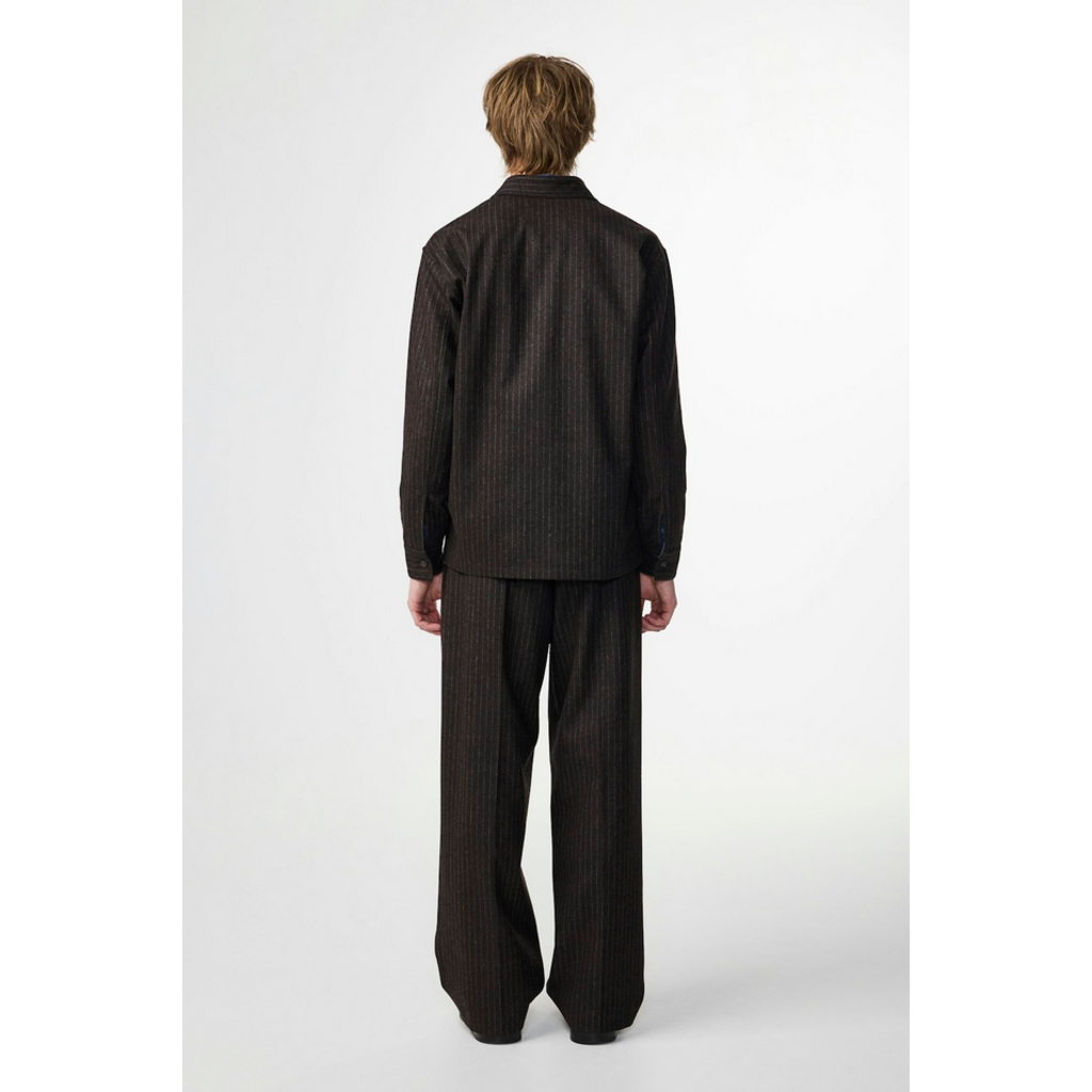 No Nationality NNO7 Freddy Wool Hybrid Overshirt