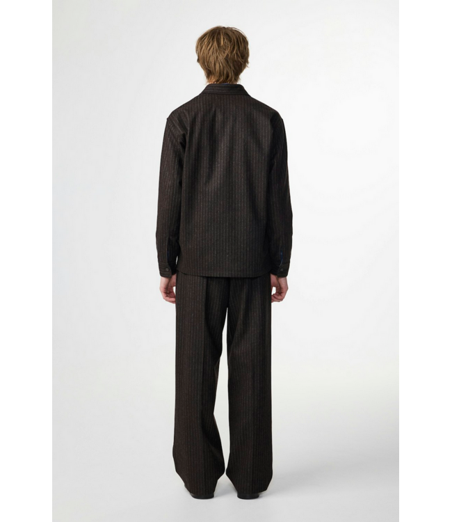 No Nationality NNO7 Freddy Wool Hybrid Overshirt