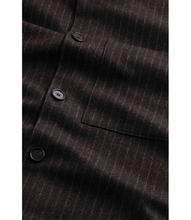 No Nationality NNO7 Freddy Wool Hybrid Overshirt