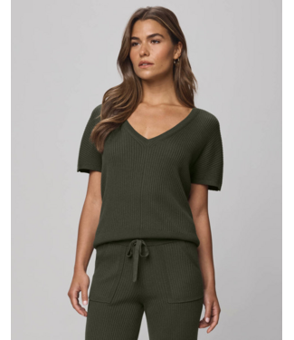 Ladies SPLENDID Splendid Rib V Neck