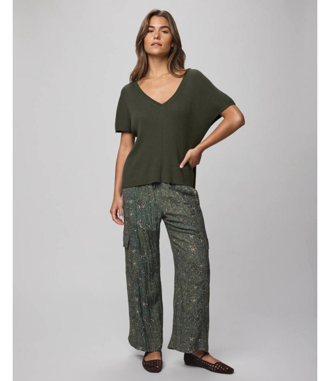 Ladies SPLENDID Splendid Rib V Neck