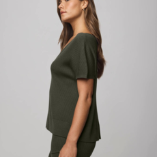 Ladies SPLENDID Splendid Rib V Neck